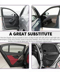 80Pcs Door Lock Rod Clips Kit For Easy Door And Tailgate Repairs Left And Right Handle Rod End Retainers Durable Nylon Car Clips shown installed on vehicle doors