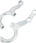 Pair of One And Three Quarter Inch Dropped Steering Arms For Ford 1934 Model T Style And 1937 To 1948 Ford Spindles Zinc Plated Forged Steel For Four Inch Drop Axles And Four Bar Or Harpin Radius Rod Suspension