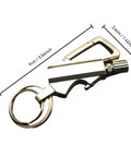 Infinity Kerosene Lighter 3 In 1 Keychain Bottle Opener Igniter Waterproof Windproof Multitool Gold Fire Starter