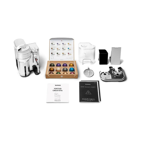 Vertuo Creatista Coffee And Espresso Maker By Breville For Pro Grade Home Barista Quality Brew 5 8 12 And 18 Oz Coffees Or Single