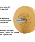 Decal Eraser Wheel Adhesive Remover For Pinstripes, Vinyl Tapes And Stickers, Rubber Wheel For Drill, Easy Grip Pro