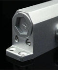 Beefy Hydraulic Door Closer With Adjustable Speed 15 To 45 Kg Range Silent Soft Close Aluminum Alloy Body bracket detail