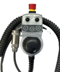Get Your Hands On This Mpg Electronic Handwheel Handy Pendant Manual Pulse Generator Hba-079827 For Smooth Machine Control And Precision Jogging On Cnc Tools, coiled cable