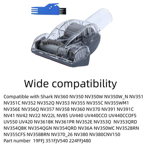 Upgraded Pet Hair Power Brush Attachment For Navigator Lift Away Upright Vacuum Cleaners Deluxe Upright NV360 NV350 NV356E NV370