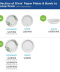 Top Shelf Pathways Heavy Weight Plates In Crisp White Measuring Eight And A Half Inches, displayed with 6.8in options and bowls.
