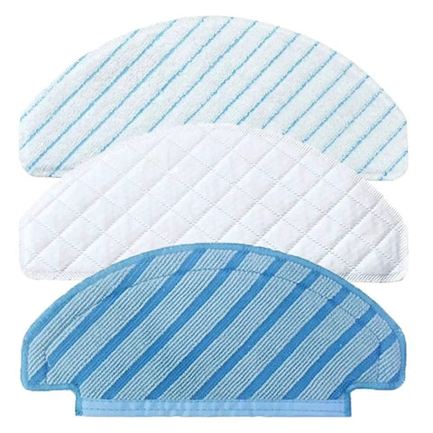 Must Have All In One Replacement Parts Kit For DEEBOT OZMO T8 AIVI T8 N8 Pro Plus Robot Vacuum, three mop pad varieties
