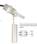 Rugged Stainless Steel Liquid Level Sensor With Multi Point Control, DC 0-110V, 1/2NPT for water heaters, solar systems, humidifiers