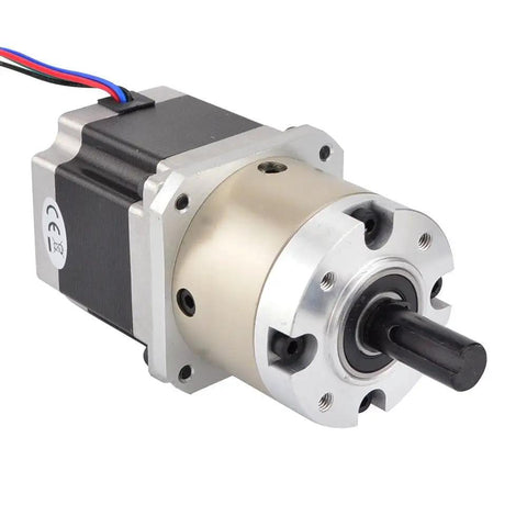 4 To 1 Planetary Gearbox For Nema 23 Stepper Motor 2.8A For DIY CNC Mill Lathe Router Upgrade High Torque 4.78Nm 60x60mm Frame 56mm Motor