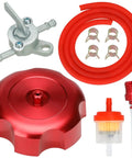 Tough As Nails Metal Gas Fuel Tank Cap For 50cc To 125cc ATVs Quad Bikes Compatible With Coolster TaoTao Buyang Parts Kit