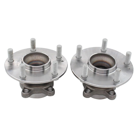 Rear Wheel Hub And Bearing Assembly Pair For Honda Civic 2016 To 2021 And Insight 2019 To 2022 with 5 Lug ABS, flange 139.3mm