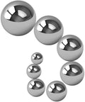 DIY Coin Ring Making Balls Set For Monkey Fist Projects Stainless Steel Pro Grade 8 Size Assortment including two pieces each