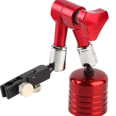 Pro Grade Heavy Duty Magnetic Base Stand For Dial Indicators With 50kg Pull, Red Universal Magnetic Indicator Holder