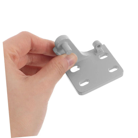 Commercial Grade Metal Refrigerator Door Hinges For Cooler And Freezer With Silky Smooth Motion and Knockout Durability detail held in hand