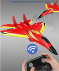 Ready To Fly Foam RC Airplane For Kids And Adults, No Assembly Required, 2 Channel Gyro RC Plane With Easy Handling