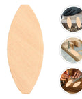 Premium 100 Pack Beech Wood Joiner Biscuits Bad Ass Hardwood Slotting Tools Knockout used for cabinetry assembly.