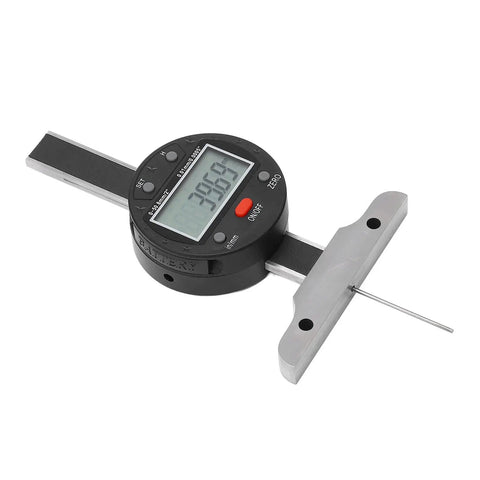 Digital Depth Gauge For Engineering, Go To Precision 0 To 50.8mm Range With 0.01mm Accuracy, LCD Display, Pro Grade Measuring Tool