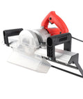 Pro Grade Electric Tile Bevel Cutter With 1200w Motor And 13000 RPM Spin showing handle and blade for precision ceramic edge cutting.