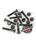 Skateboard Phillips Head Hardware Kit 1.5 Inch Black For Trucks And Decks Durable Steel Screws And Nuts No Fuss Install Replacement Hardware For Any Setup