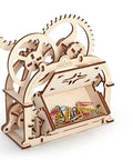 Mechanical Etui 3D Puzzle Wooden Building Blocks Card Holder Desk Decor Brain Teaser For Teens And Adults Dope Office Or Home Accessory That Sparks Conversations And Adds A Nerd Approved Vibe To Your Workspace, wooden desk organizer with gears