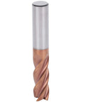 Hard Hitting Tungsten Steel 3 Flute End Mill With 16mm Shank And 16mm Cutting Diameter 100mm Total Length For CNC Machines Burr Free Finish