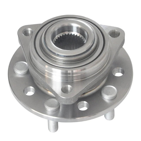 Close-up of Pair Front Left And Right Wheel Hub And Bearing Assembly Set For Chrysler 300M Concorde Intrepid
