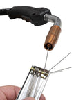 Pro-Grade Welding Tip Cleaner Tool Kit With 13-Wire Set for precise welds and thorough cleaning of cutting torches, nozzles, tips