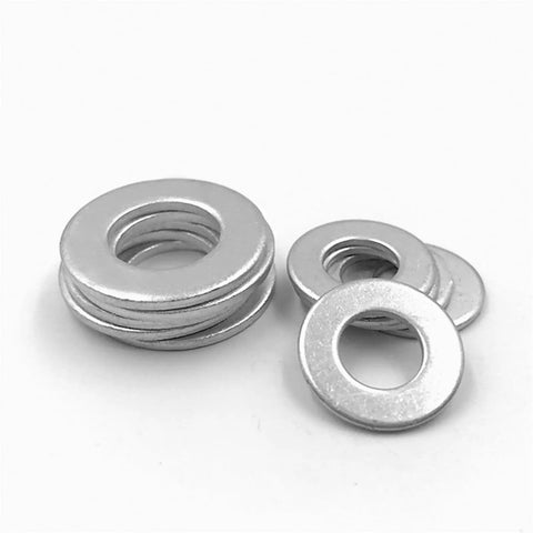 Massive 800 Piece Flat Washer Kit With M4 To M12 304 Stainless Steel Includes Adjusting Shims And Plain Gaskets In Durable Box Perfect For Quick Fastener Fixes Repairs And DIY Home Projects, stainless flat washers