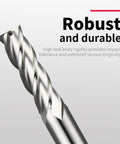 14mm 1Pc 4 Flute HSS Straight Shank End Mill Cutter Center Cutting For Slot And Keyway Milling, tool tip close-up