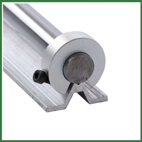 Heavy Duty SBR20 Linear Guideway Rail Kit With SBR20UU Bearing Blocks For DIY CNC And 3D Printer Build Projects, 2200mm aluminum rail end