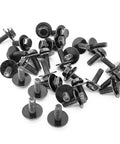 30 Pack M6 Hex Head SEMS Bolts 1.0 X 17mm With 18mm Washer Heavy Duty Oil Pan And Transmission Pan Bolts Replaces OEM 11508930