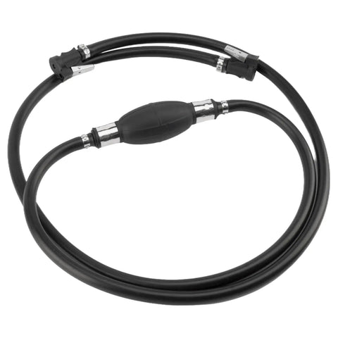 Three Eighths Inch Fuel Hose Line Kit With Vacuum Primer Bulb And Fittings For Johnson Evinrude Outboard Motors Replacement Marine Fuel Line Set