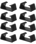Heavy Duty Couch Sectional Clamps For Outdoor Patio Furniture Clips For Sectional Sofas Fits 52 mm 59 mm And 72 mm Black 8 Pack