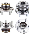 Front And Rear Wheel Bearing Hub Assembly 5 Lug Fits Chrysler 300 2005-2009 Dodge Charger 2006-2009 Dodge Magnum 2005-2008 513224 512301 Replacement For Both Front And Rear Wheels
