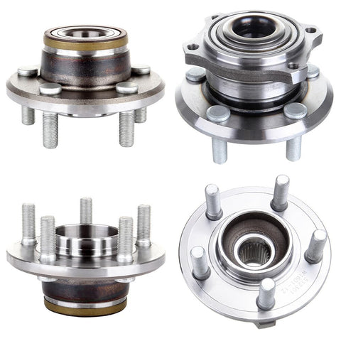 Front And Rear Wheel Bearing Hub Assembly 5 Lug Fits Chrysler 300 2005-2009 Dodge Charger 2006-2009 Dodge Magnum 2005-2008 513224 512301 Replacement For Both Front And Rear Wheels