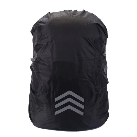 Oxford Cloth Backpack Rain Cover With Reflective Trim, Heavy Duty Yet Trail Ready Thermal Bonding Shield on backpack