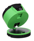 Mini Rechargeable Spotlight With Magnetic Base And Dual Power Modes, Portable Green Work Light for versatile angles