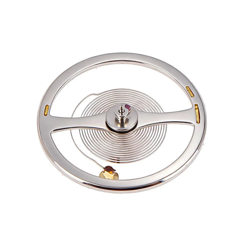 Budget Friendly NH38 NH39 Movement Balance Wheel With Hairspring For Automatic Watch Repair And Maintenance Simple Installation Durable Silver Metal Grade