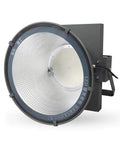 Heavy Duty Rechargeable Floodlight Delivering Beast Mode Illumination With IP66 Weatherproof Aluminum Housing Built Tough For Job Sites Tunnels Yard Projects And Crew Safety, LED design with reflector.