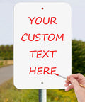 Kickass Heavy Gauge Aluminum Signs 4 Pack 18 By 12 Inches Sublimation Ready Metal Sheets For Dtf Printing Custom Crafting blank sign with red paint