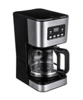 Solid Electric Coffee Maker And 5 Cup Automatic Drip Brewer With Keep Warm Plate, compact design for quick morning brews.