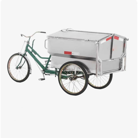 Heavy Duty Manual Pedal Street Sweeper With Stainless Steel Semi Enclosed Body Built For Effortless Mobility And Reduced Operator Fatigue During Long Shifts Across Expansive Municipal Streets And Commercial Pavements