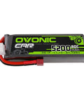 Beefy 5200mAh 11V 80C 3S RC LiPo Battery With T Connector for cars and racing models, showing Deans connector and label details.