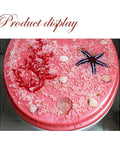 Heavy Duty Slow Close Toilet Seat Cover Top Shelf Crystal Resin U Shape with decorative coral and shells.
