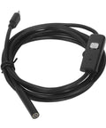 Endoscope Inspection Camera With Six Adjustable LED Lights 0.3MP Borescope For Pipe Repair And Car Maintenance Underwater Viewing 1M Cable