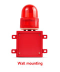 Beefy Sound And Light Alarm Siren With LED Strobe 120dB Outdoor Security Horn 25W AC110V wall mounted view