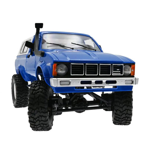 RC Rock Crawler WPL C24 RTR 1/16 Scale Pickup Truck With LED Lights 2.4GHz 4X4 Off Road All Terrain RC Car For Adults