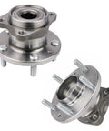 Beefed-Up AWD Front Steering Knuckles With Hubs And Rear Wheel Hub Bearings Kit For 2007 2015 Mazda CX 9 Includes Two Front Knuckles With Hubs And Two Rear Bearings For Easy Replacement. Metal wheel hub and bearing kits