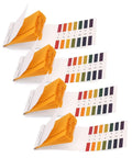 PH Test Strips Full Range Kit 320 Pieces 1 To 14 Litmus Paper showing open packs with color chart