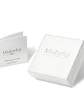 Mia Bella gift box and certificate for 925 Sterling Silver Diamond Cut Braided Rope Chain Necklace 22 Inch Long Italian Crafted.