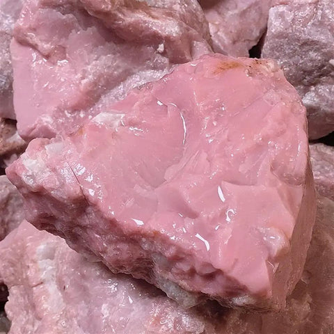 Natural Pink Opal Crystal Rough Stone Must Have For Carving Jewelry And DIY Bracelets Raw Material 500g